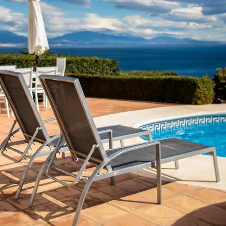 Magnifica Cerca Sotogrande Con Vista Mar Excepcional Villa Manilva